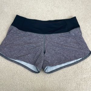 Lululemon speed up shorts low/mid rise 4inch inseam